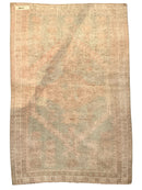 Handmade Pastel Oushak Rug