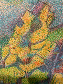 Joseph-Georges Zelter Framed Pointillist Lithograph