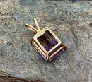 14kt Gold & Ametrine Pendant