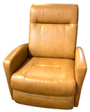 Faux Leather Swivel Recliner