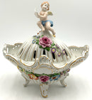 Von Schierholz Oval Reticulated Footed Bowl