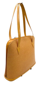 LOUIS VUITTON Vintage Mustard Epi Leather Lussac Shoulder Bag