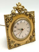 Vintage Hollywood Regency Desk Clock