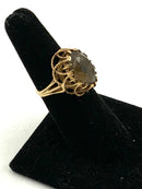 14kt Gold & Smoky Quartz Ring