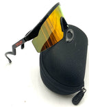OAKLEY Orange Mirrored Lens Razor Blades Sunglasses