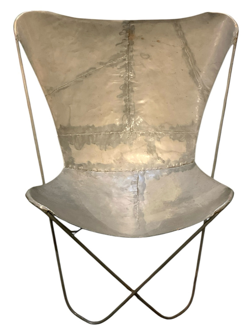 Industrial Metal Butterfly Chair