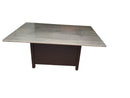 Woodard Rectangular Dining Height Fire Table