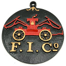 Cast Iron Fireman's Insurance Company Plaque