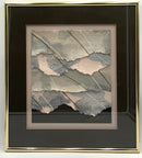 "Sahara Sun" Framed Cut Paper Art