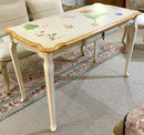 Painted Writing Desk With Floral Design