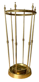 Vintage Brass Italian Umbrella Stand