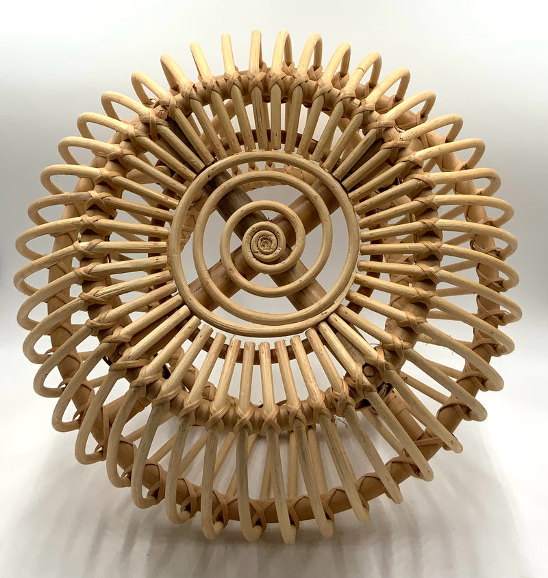 Rattan Footstool