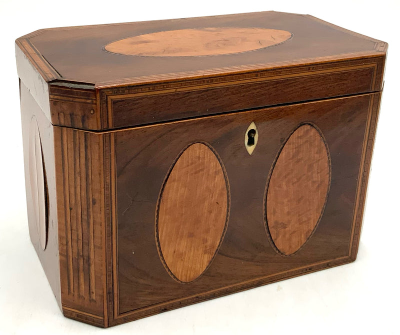 Antique English Tea Caddy