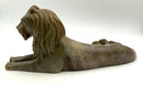Green Onyx Lion in Repose Statue
