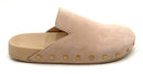 J CREW Blush Suede Studded Marlow Mules 9