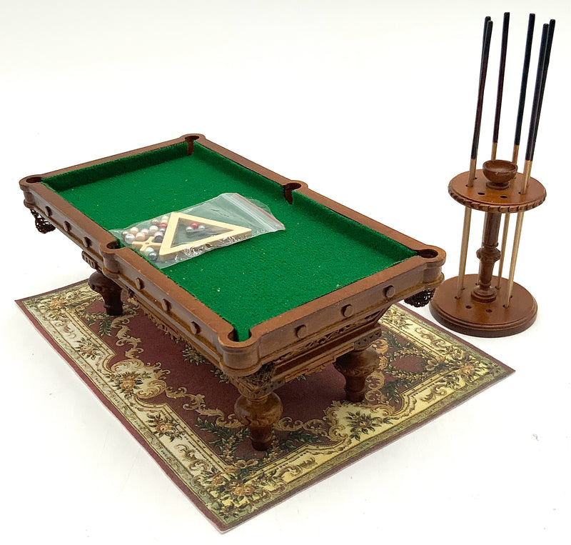 Miniature Pool Table With Accessories