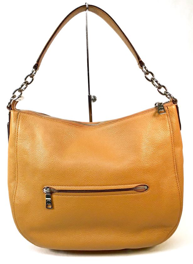 COACH Butterscotch Pebbled Leather Chelsea Hobo Bag NO STRAP