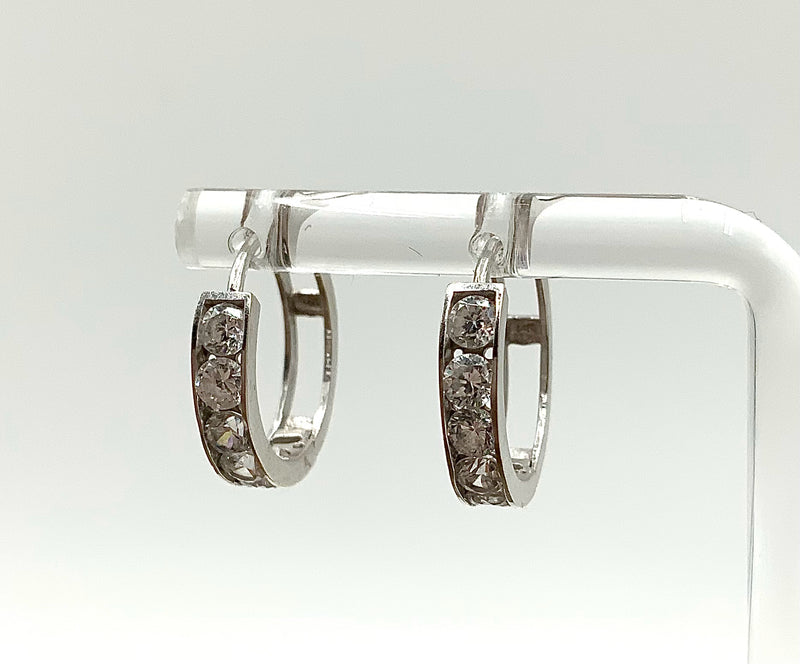14kt Gold & CZ Earrings