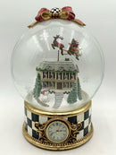 Mackenzie Childs Christmas Magic Globe Clock