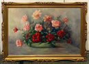 Eva Lyle Wilkinson Oil on Canvas of Roses