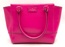 KATE SPADE Pink Leather East West Large Tote Bag