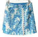 LILLY PULITZER Blue/Aqua/White "Daphne" Golf Skirt