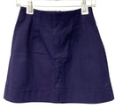 SPANX Navy Stretch Twill Mini Skirt