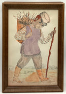 Set/6 Vintage Ellen Nelson Framed Prints
