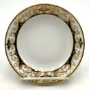 Set/13 Noritake 20056 Black & Gold Fruit Bowls