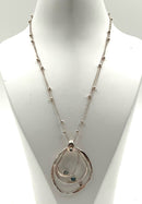 SIKARA & CO. Sterling & Blue Topaz Necklace