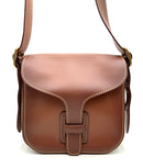 COACH Saddle Glovetanned Leather Courier Handbag