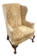 Southampton Damask Wingback Chair