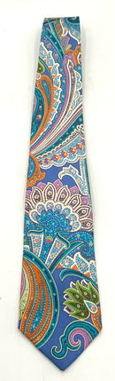 POLO RL Yellow Multi Paisley Silk Tie