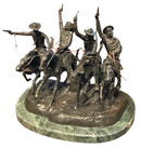Frederic Remington "Coming Through The Rye" Bronze Sculpture