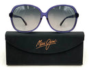 MAUI JIM Purple Frame Butterfly Lens Taro Polarized Sunglasses