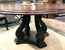62"rnd Dining Table With Center Pedestal
