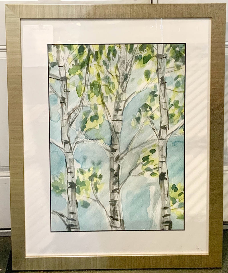 Pair of Paragon Birch Tree Prints