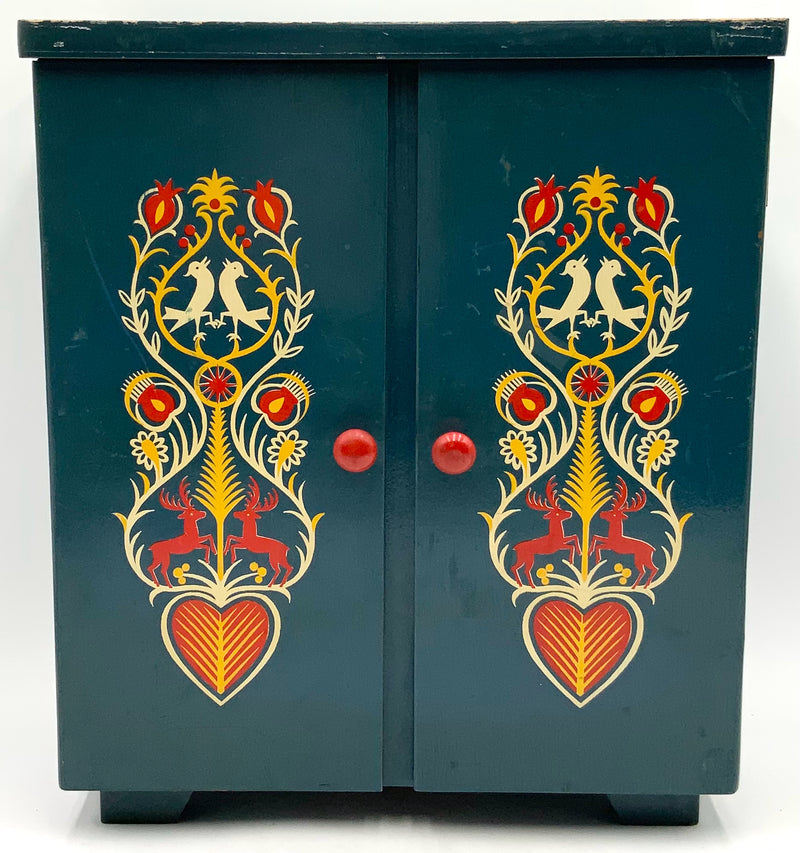 Vintage 1960's Doll Armoire