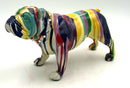 Pop Art Grafitti Bulldog Figure