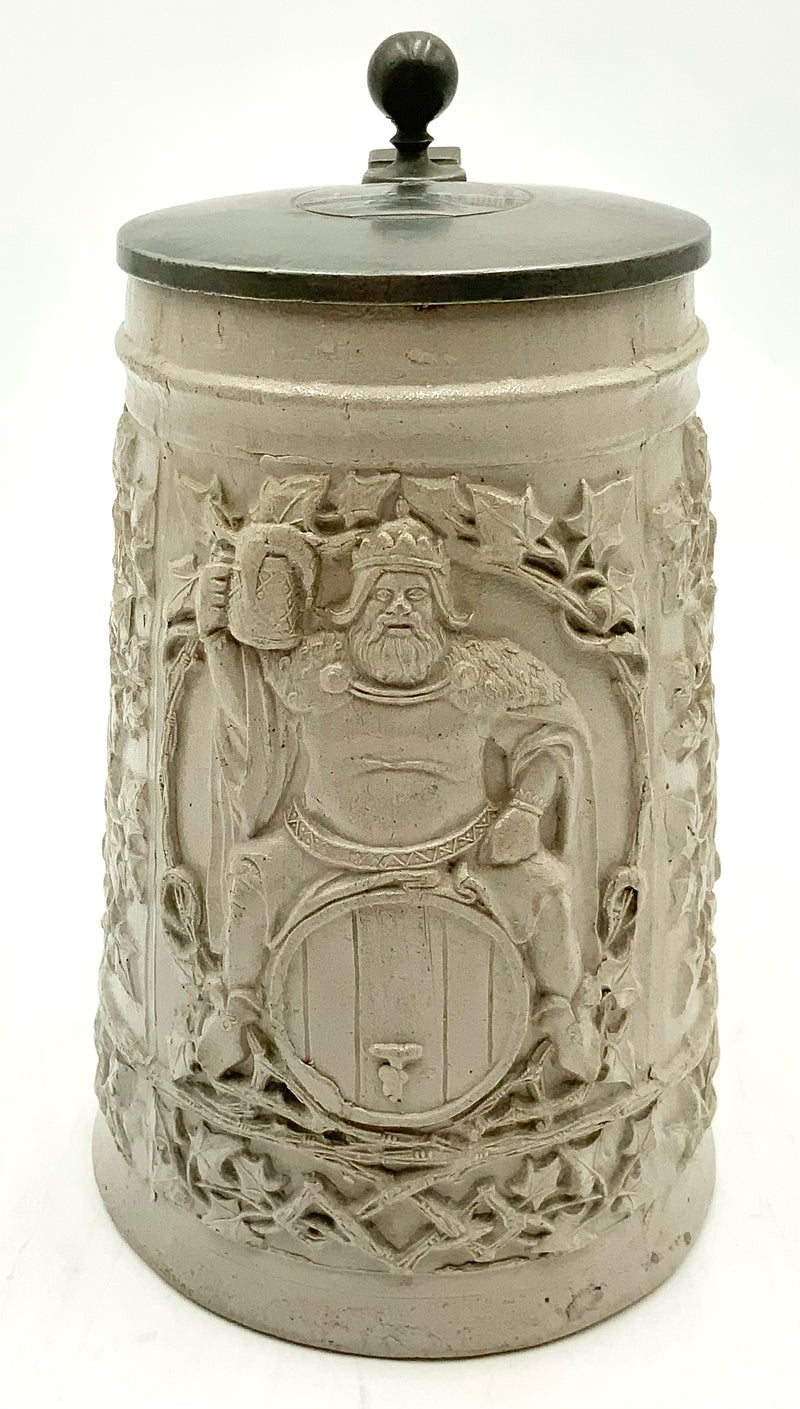 Antique German Regensburg Stoneware Stein