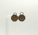SLANE & SLANE Sterling Bee Motif Earrings
