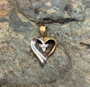 10kt Gold & Diamond Pendant