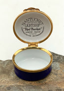 Halcyon Days The Hub of Nantucket Lidded Box