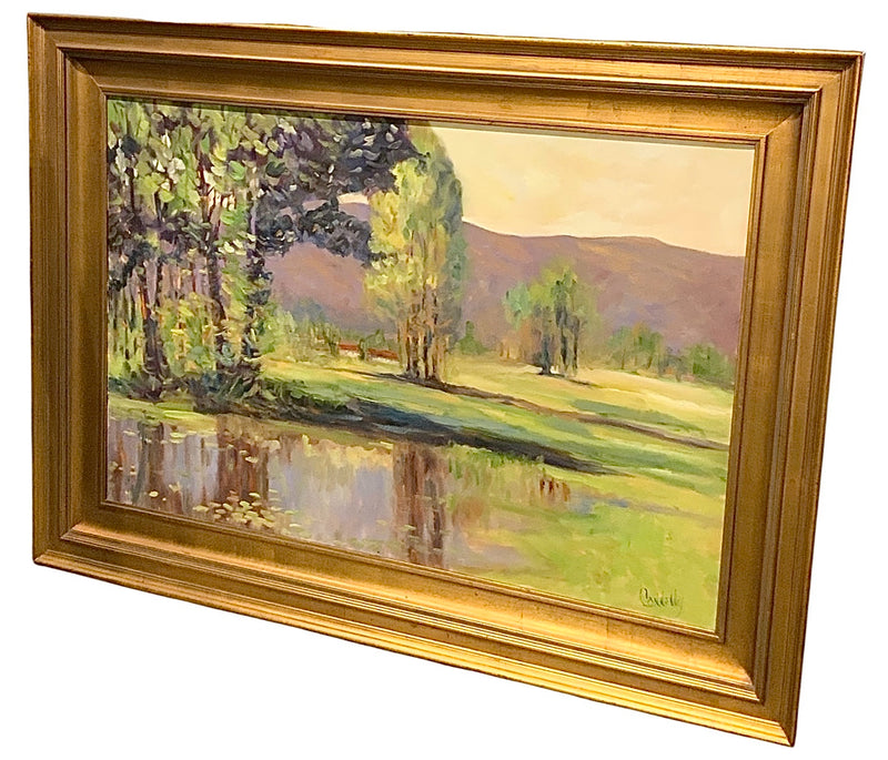Cheryl Connelly Oil on Canvas of Landscape