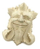 Green Man Concrete Face