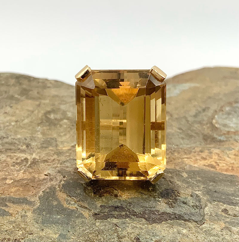 14kt Gold & Citrine Ring