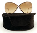 TOM FORD Rose Gold "Miranda" Brown Gradient Lense TF130 28F 68-10 Sunglasses