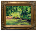 Aliza-Lisa Thomson Oil on Canvas in Gold Frame