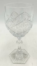 Set/12 Pepi Herrmann Crystal Water Goblets