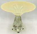 Signed Willsea O'Brien Art Glass Compote